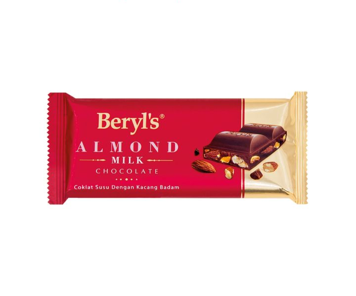 Beryl's Almond Milk Chocolate 90g